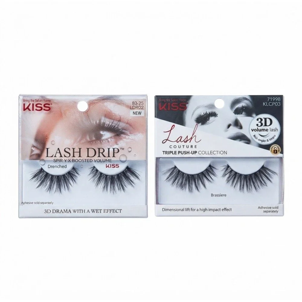 New False Eyelash Bundle - KISS & Ardell (4 Pairs Total) - Mixed Styles